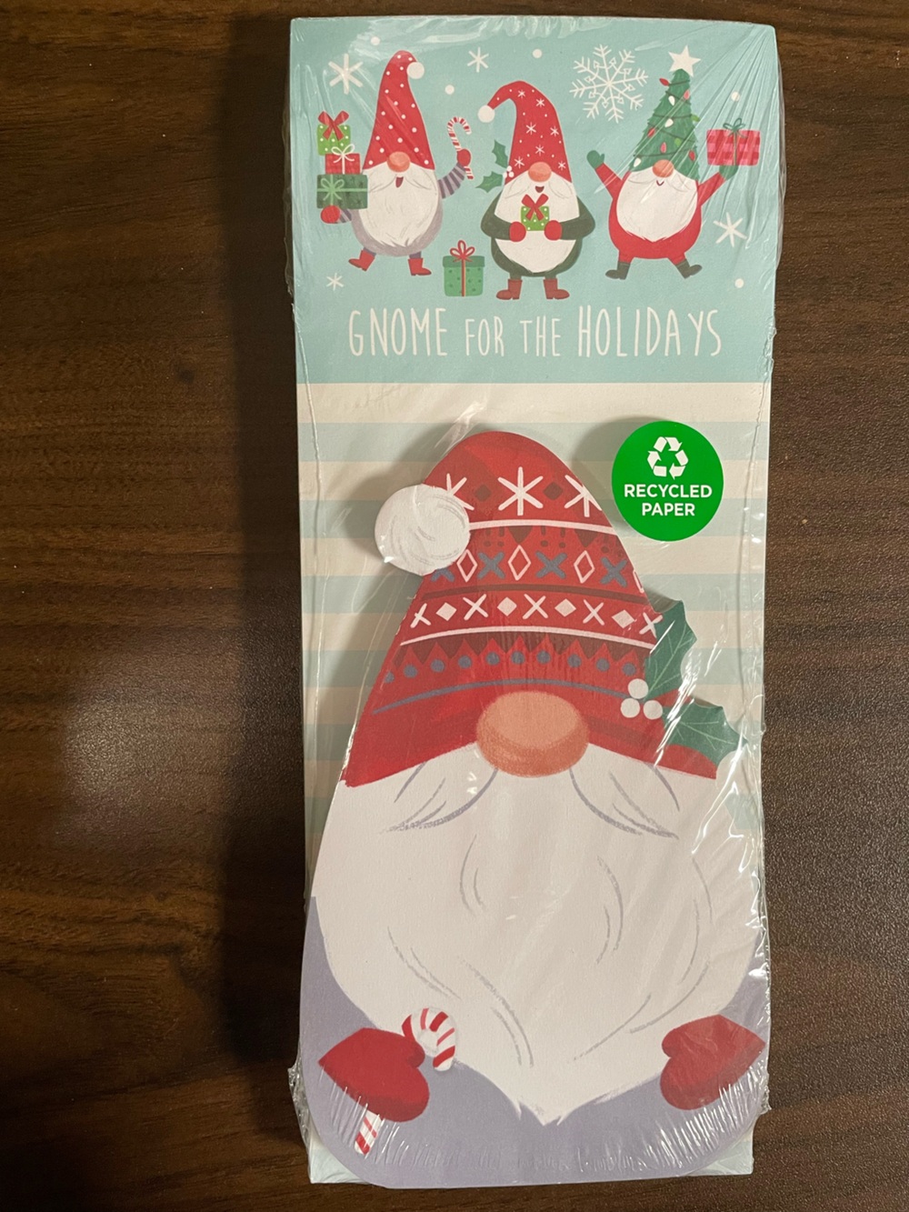 New Gnome for the Holidays Note Pad & Gnome Pad Clementine Paper Inc